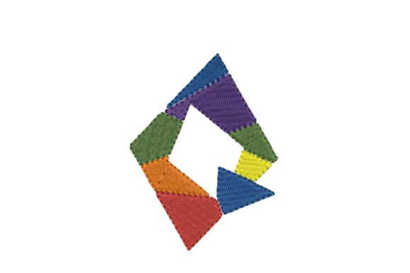 Diagonous Q: A Colorful and Versatile Embroidery Design