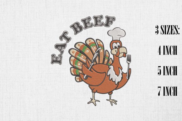 Eat Beef Instead Funny Thanksgiving
