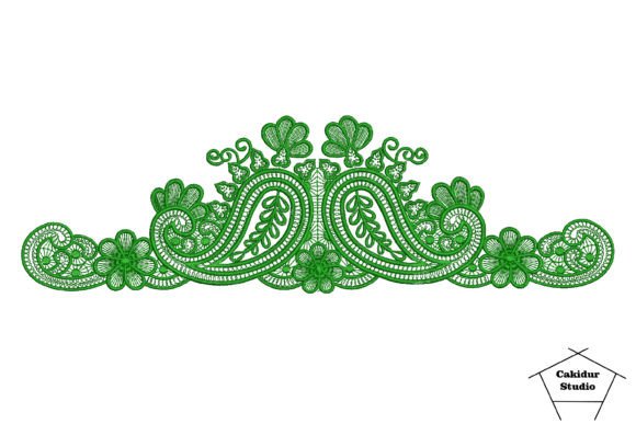 Elegant Adjoined Paisley for Premium Sweatshirts