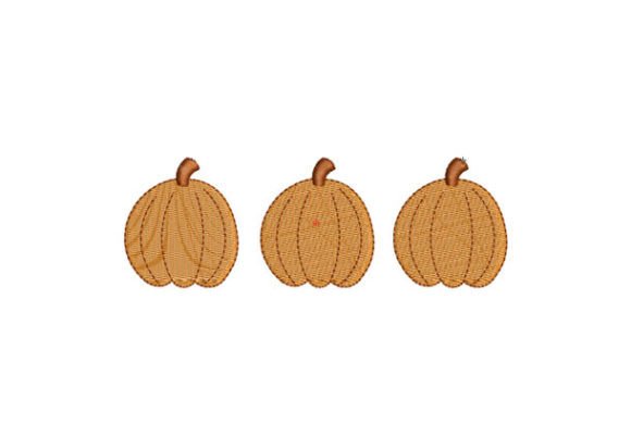 Explore Funny Pumpkins for Autumn Embroidery
