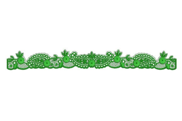 Green Shoots: A Floral Embroidery Masterpiece