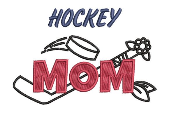 Hockey Mom: A Perfect Addition for Seasonal Embroidery