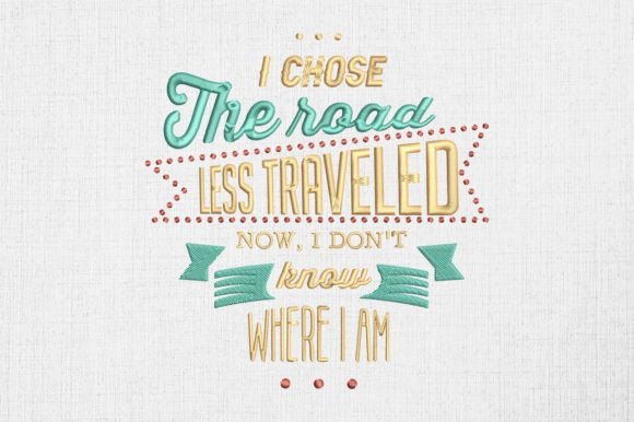 I Chose the Road Less Traveled Hippie