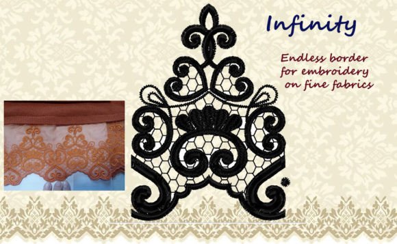 Infinity Border: A Regal Touch for Handmade Gifts