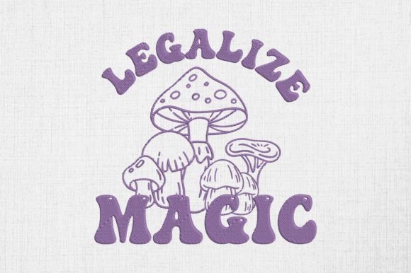 Legalize Magic Hippie Shrooms: A Boho Embroidery Review