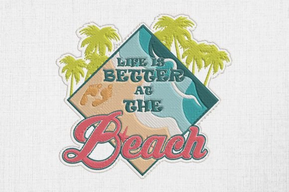 Life is Better at the Beach Summertime