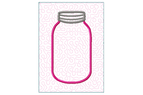Mason Jar Quilt Block Stippling Review
