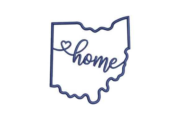 Ohio Home USA: A Perfect Seasonal Embroidery