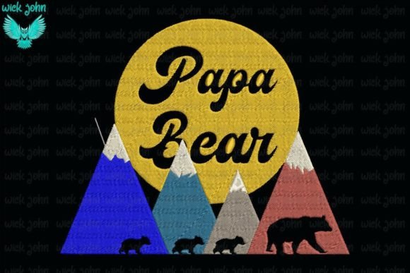 Papa Bear: A Charming Addition for Father's Day