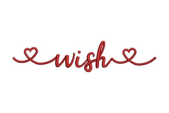 Wish with Hearts: A Perfect Holiday Embroidery Design